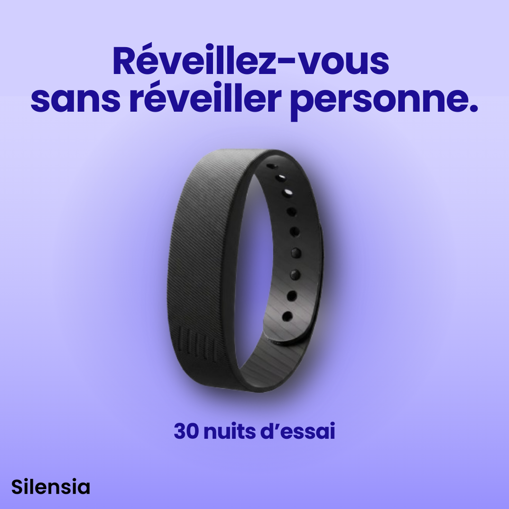 Bracelet réveil vibrant Silensia